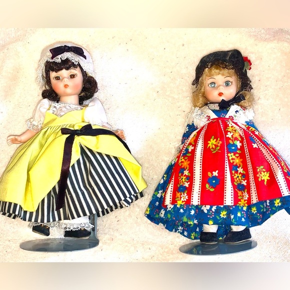 Madame Alexander Dolls 2 Made in Germany 7” tall Vintage - Picture 1 of 10